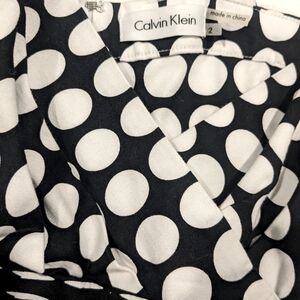 Calvin Kline Polka Dot Dress-Size 2
